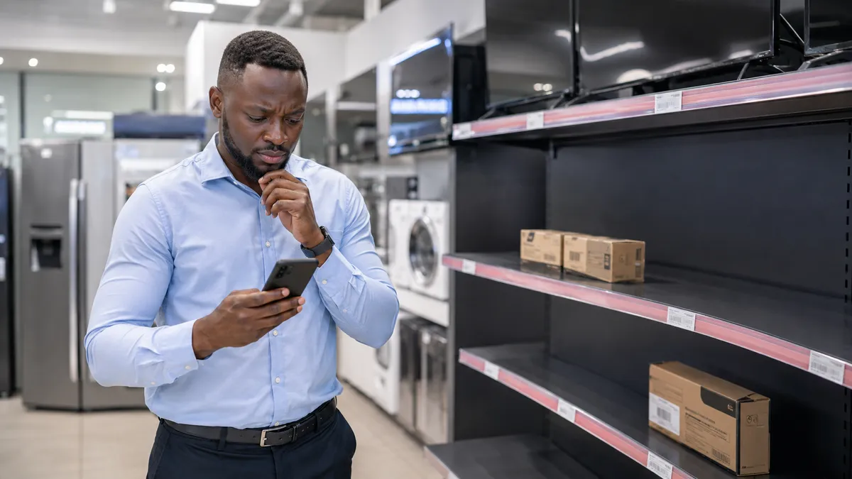 Automatic low-stock alerts